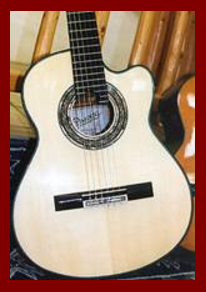 Classical Guitar top by Pimentel & Sons