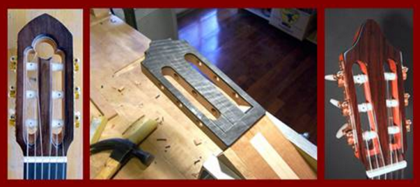 Classical Guitar Headstock Veneer