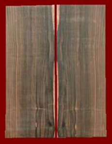 Classical Guitar Macassar Ebony Book-Matched