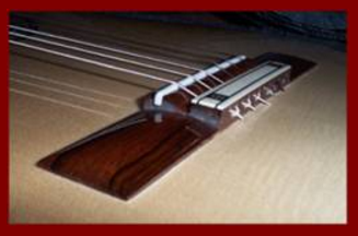 Classical Guitar 18 hole Bridge