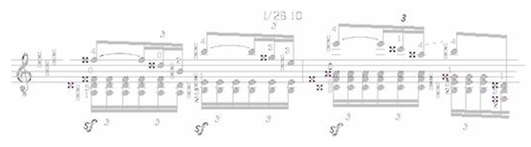 Note Symbols for Classical Guitar 10