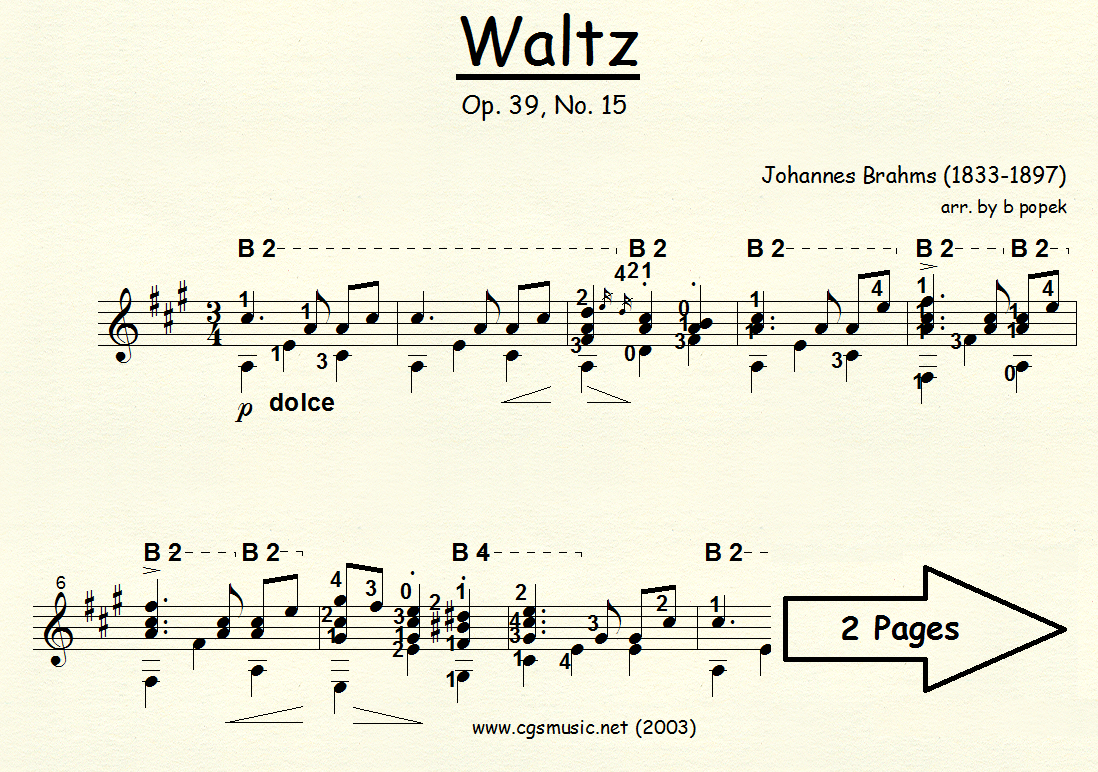 Waltz Op 39. #15 preview