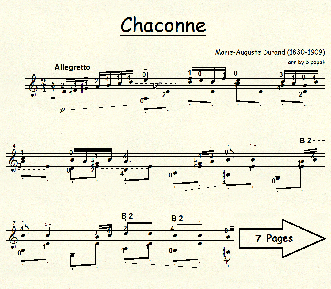 Chaconne preview