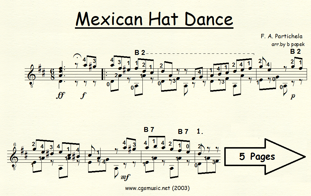 Mexican Hat Dance preview