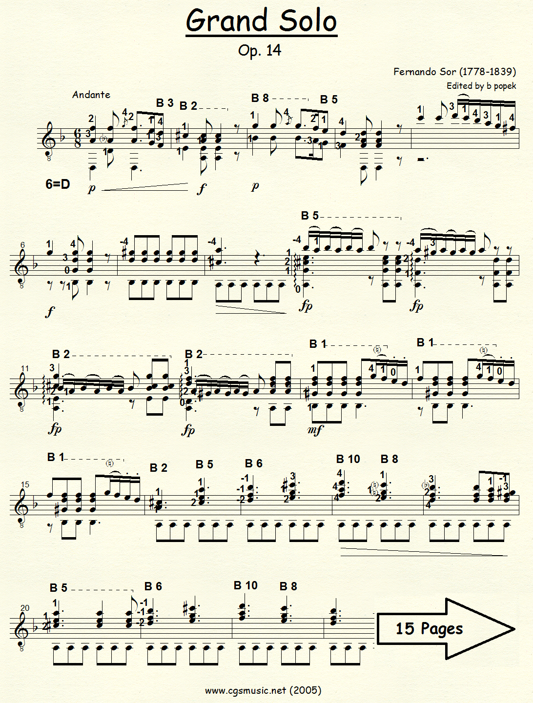 Grand Solo Op 14 preview