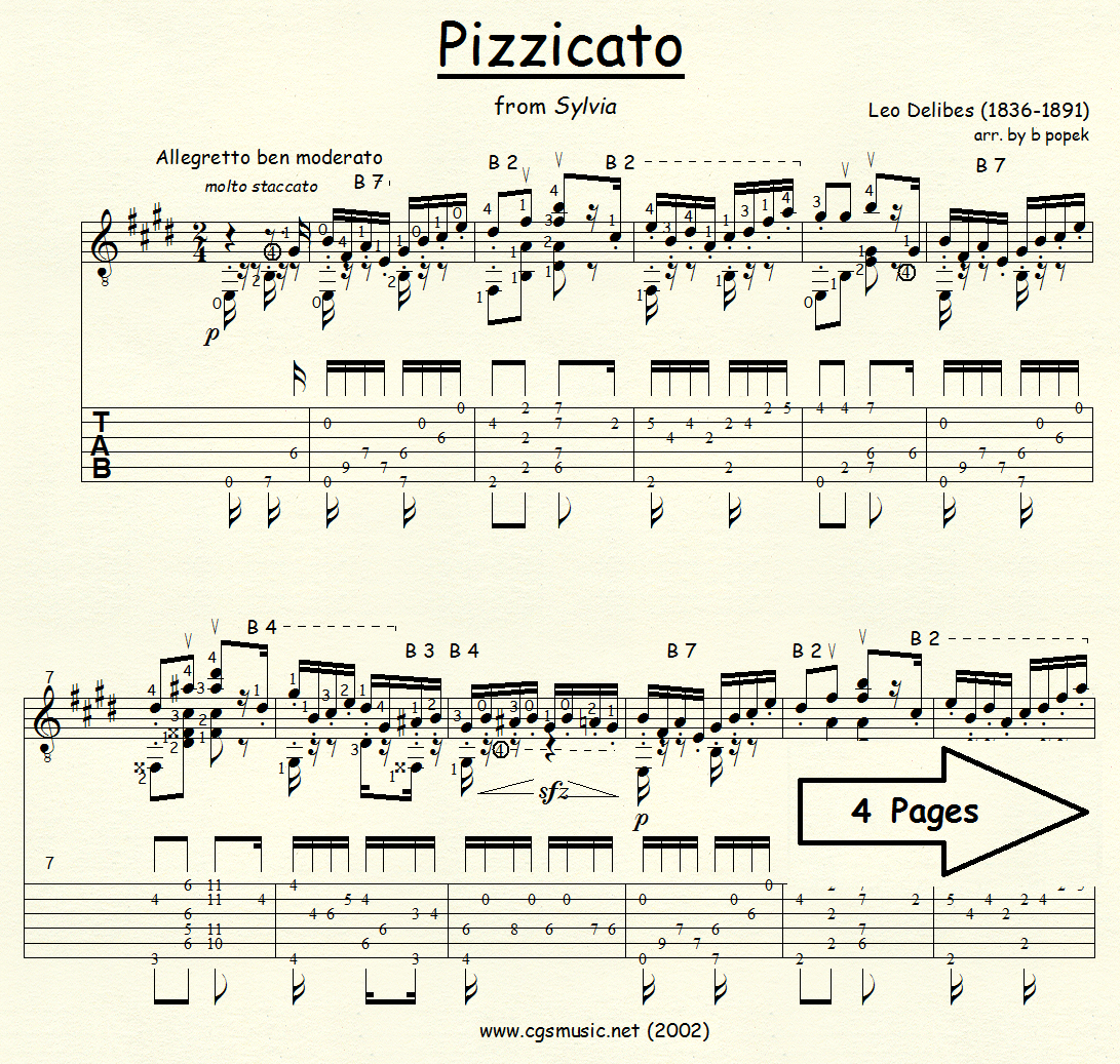 Pizzicato preview