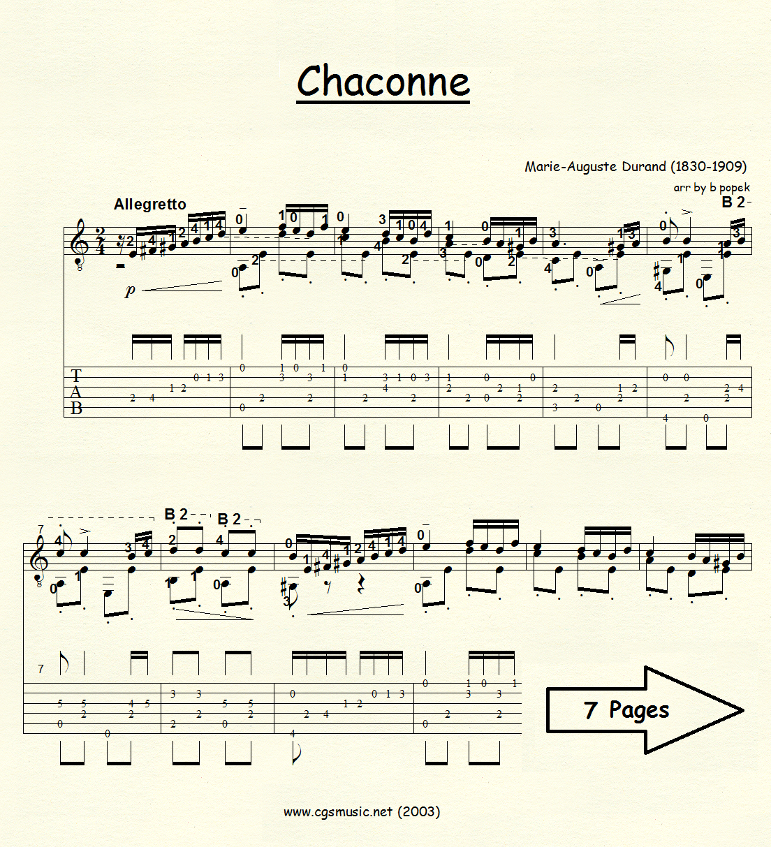 Chaconne preview