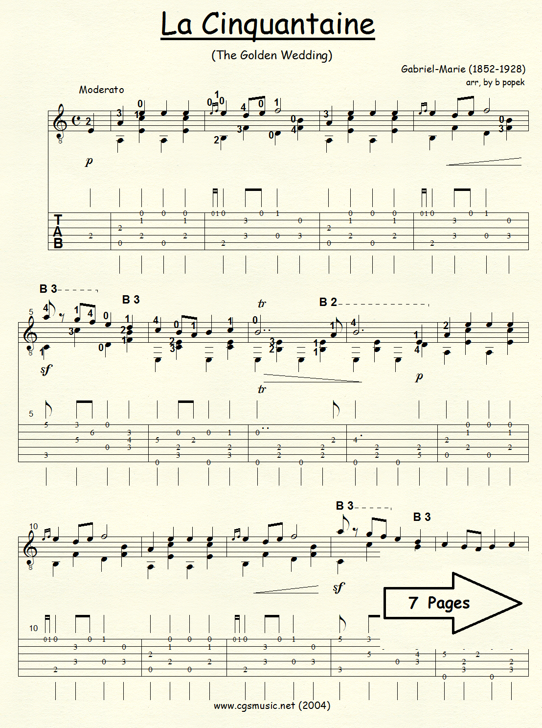 La Cinquantaine The Golden Wedding preview