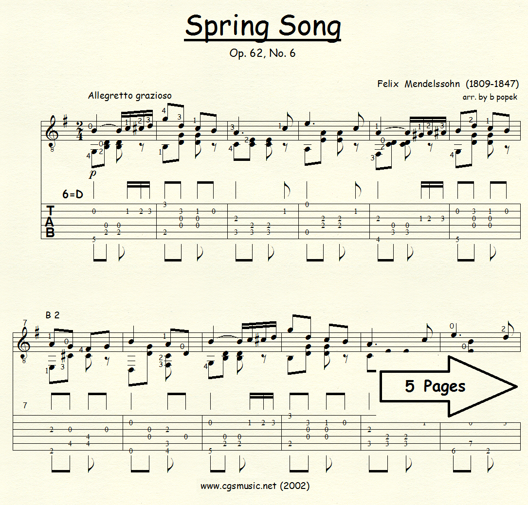Spring Song preview