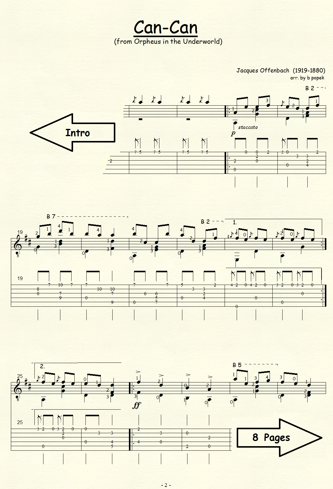 Can-Can by Offenbach preview