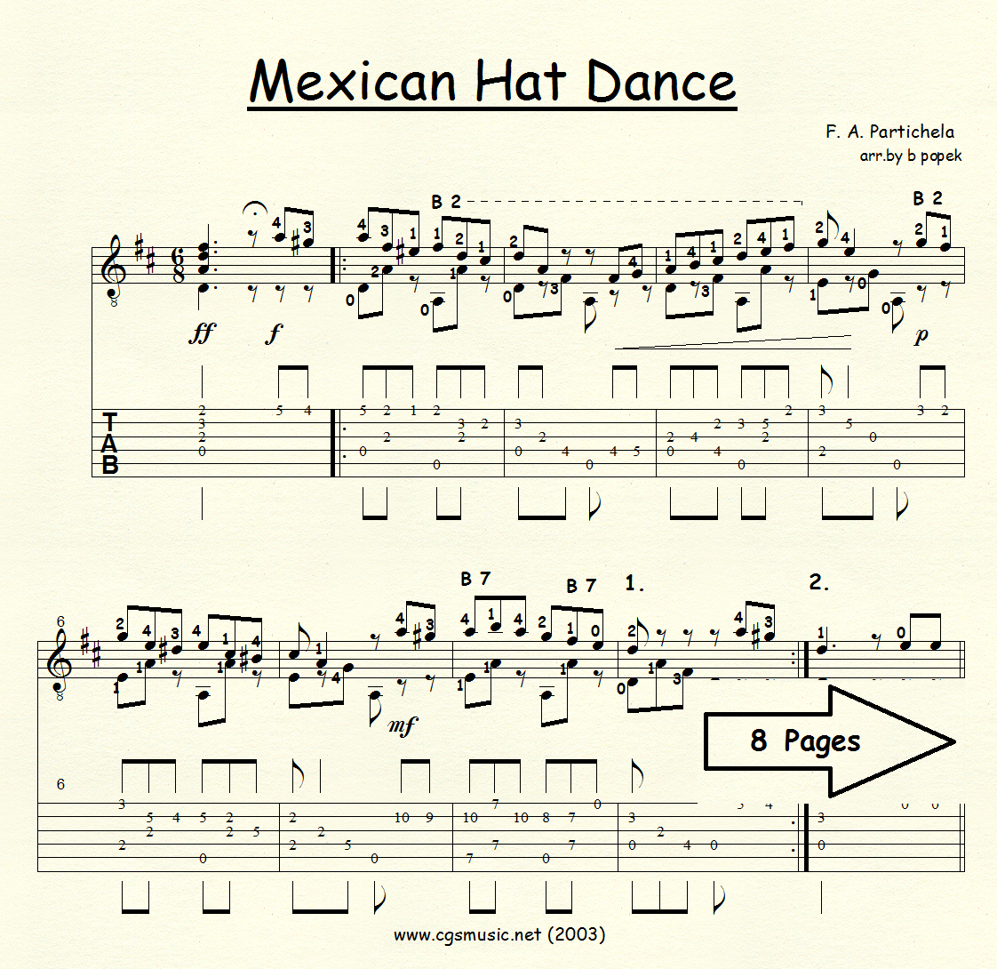 Mexican Hat Dance preview