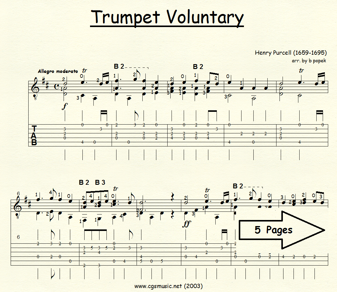 Trumpet Voluntary preview