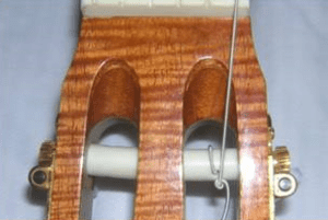 Classical Guitar Bass Strings Installation 5