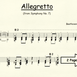 Allegretto by Beethoven