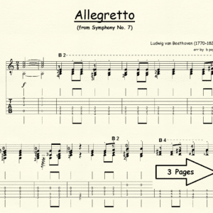 Allegretto by Beethoven