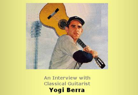 An Interview with Classical Guitarist Yogi Berra