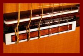 Classical Guitar Bridge Tie Block