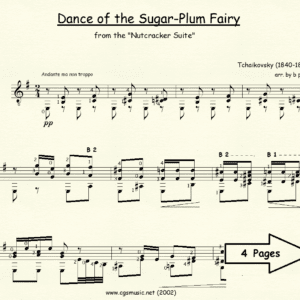 Dance of the Sugar-Plum Fairy by Tchaikovsky
