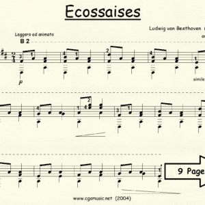 Ecossaises by Beethoven
