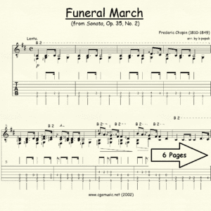 Funeral March from Sonata Op. 35 #2 by Chopin