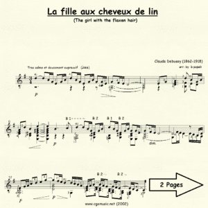 La fille aux cheveux de lin by Debussy