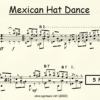 Mexican Hat Dance Partichela for Classical Guitar in Standard Notation