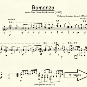 Romanza from Eine Kleine Nachtmusik by Mozart