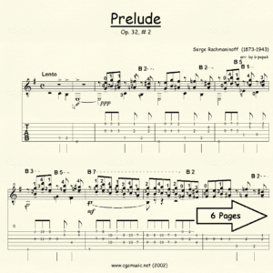 Prelude Op 32 #2 by Rachmaninoff