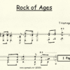 Rock of Ages Hastings for Classical Guitar in Standard Notation