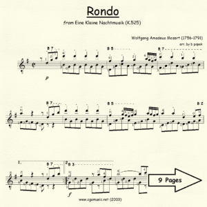 Rondo from Eine Kleine Nachtmusik