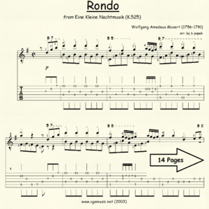 Rondo from Eine Kleine Nachtmusik by Mozart