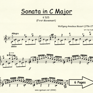 Sonata in C Major K-525 by Mozart