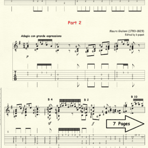 Sonata in C Major Op 15 by Giuliani