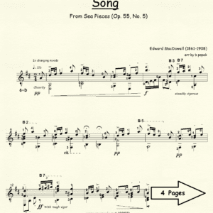 Song from Sea Pieces Op. 55, No. 5