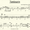 Tambourin Rameau for Classical Guitar in Standard Notation