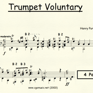 Trumpet Voluntary by Purcell
