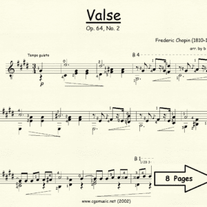 Valse Op 64 #2 by Chopin