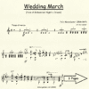 Wedding March from A Midsummer Nights Dream Mendelssohn for Classical Guitar in Standard Notation